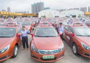 南寧首批純電動出租汽車正式投放運營，每公里成本低至1毛錢